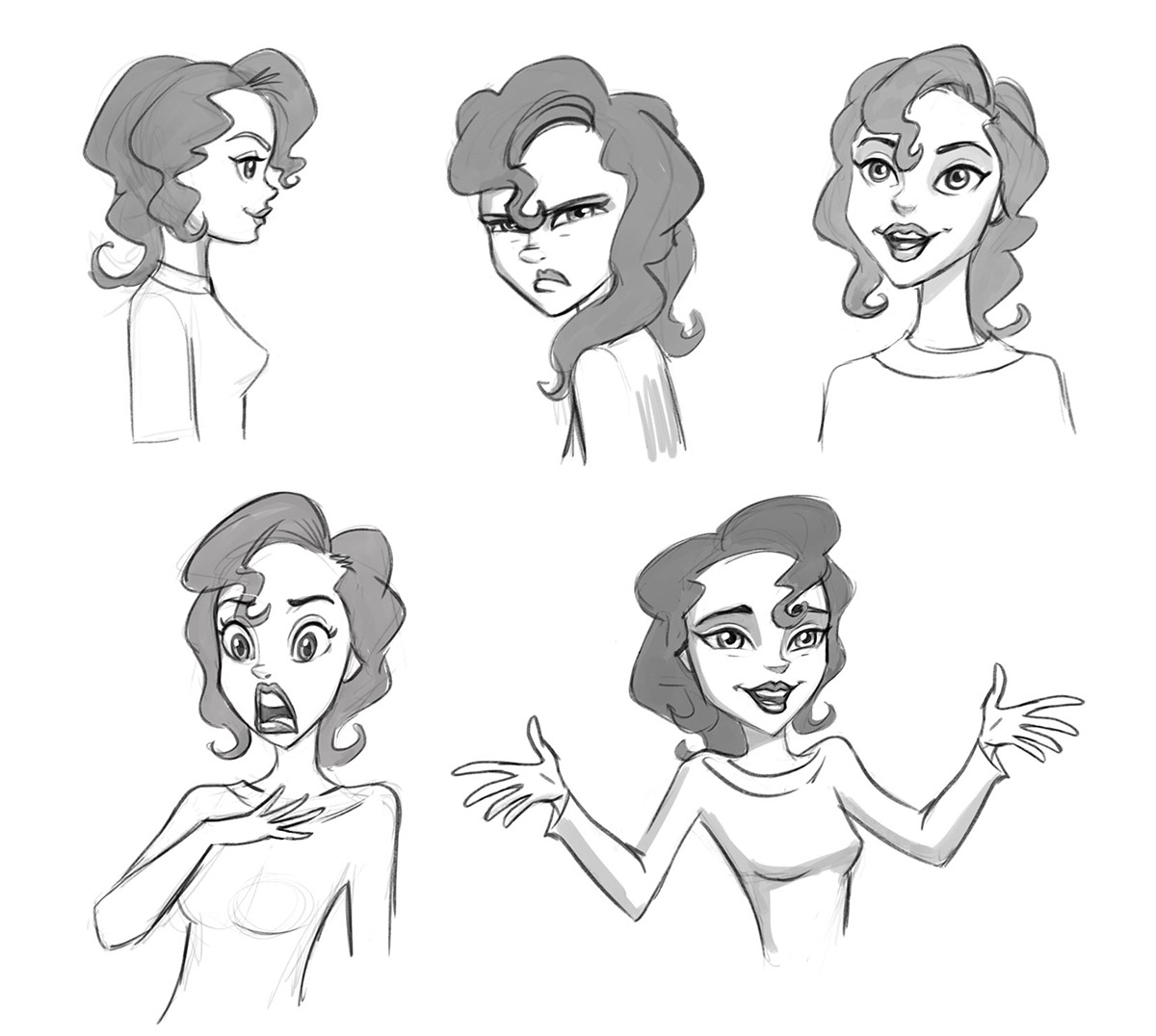 08 Chica expresiones